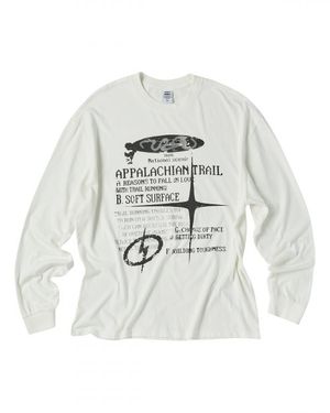 리즌 트레일 피그먼트 롱 슬리브 크림