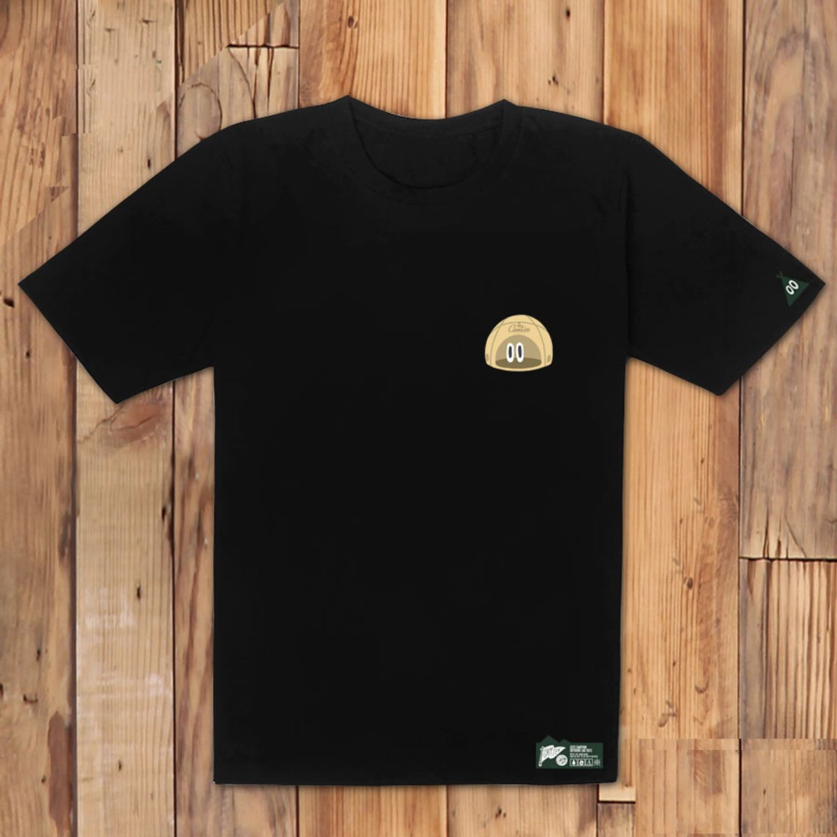 돌돌(DOLDOL) Camten-tshirts-53 감성 캠핑 브랜드 캠텐 캐릭터 그래픽 티셔츠 반팔티