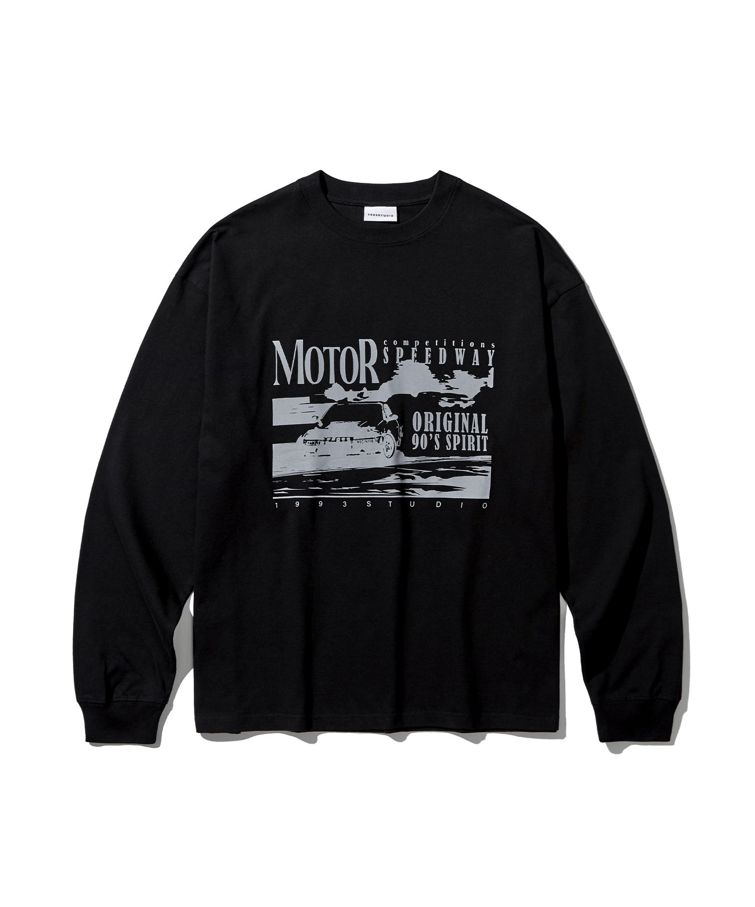 【1993studio】24FW★ 93 Graphic Track Long Sleeve MUSINSA | 1993STUDIO 90S Track Sweatshirt_Oat Beige