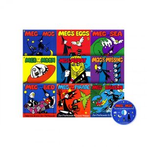 Meg and Mog 9 Books with CD Collection