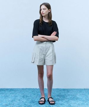 도넷 카고 포켓 반바지 - 내추럴