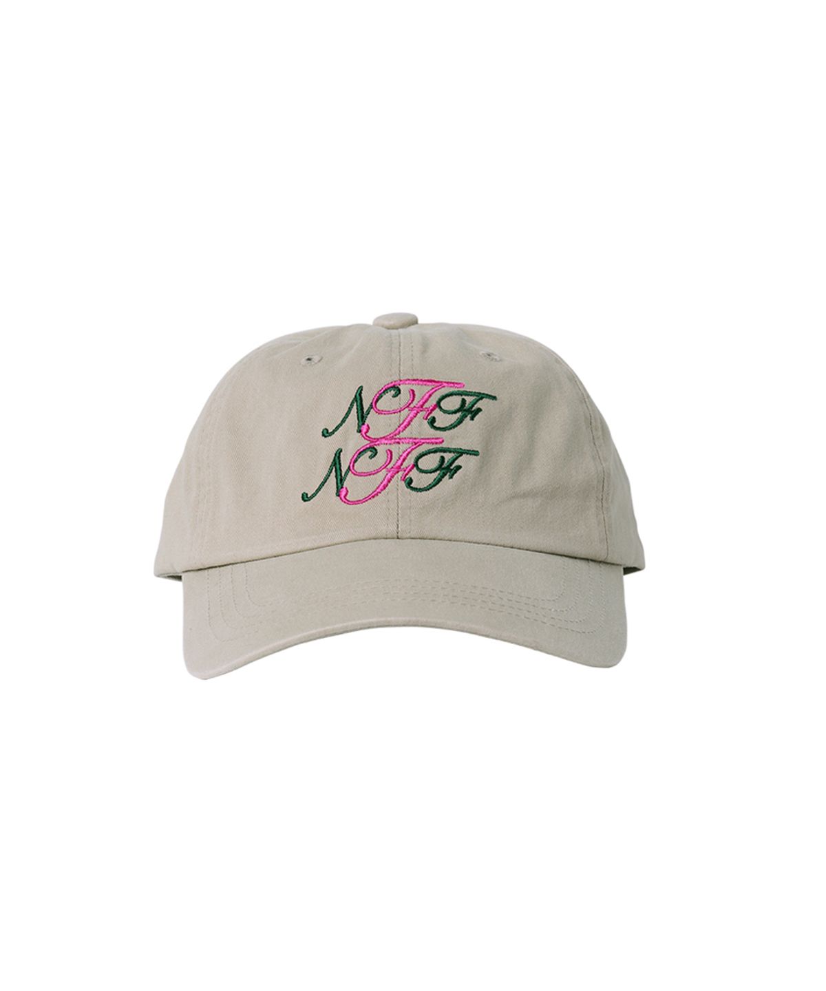 엔프프(NFF) logo ball cap_beige