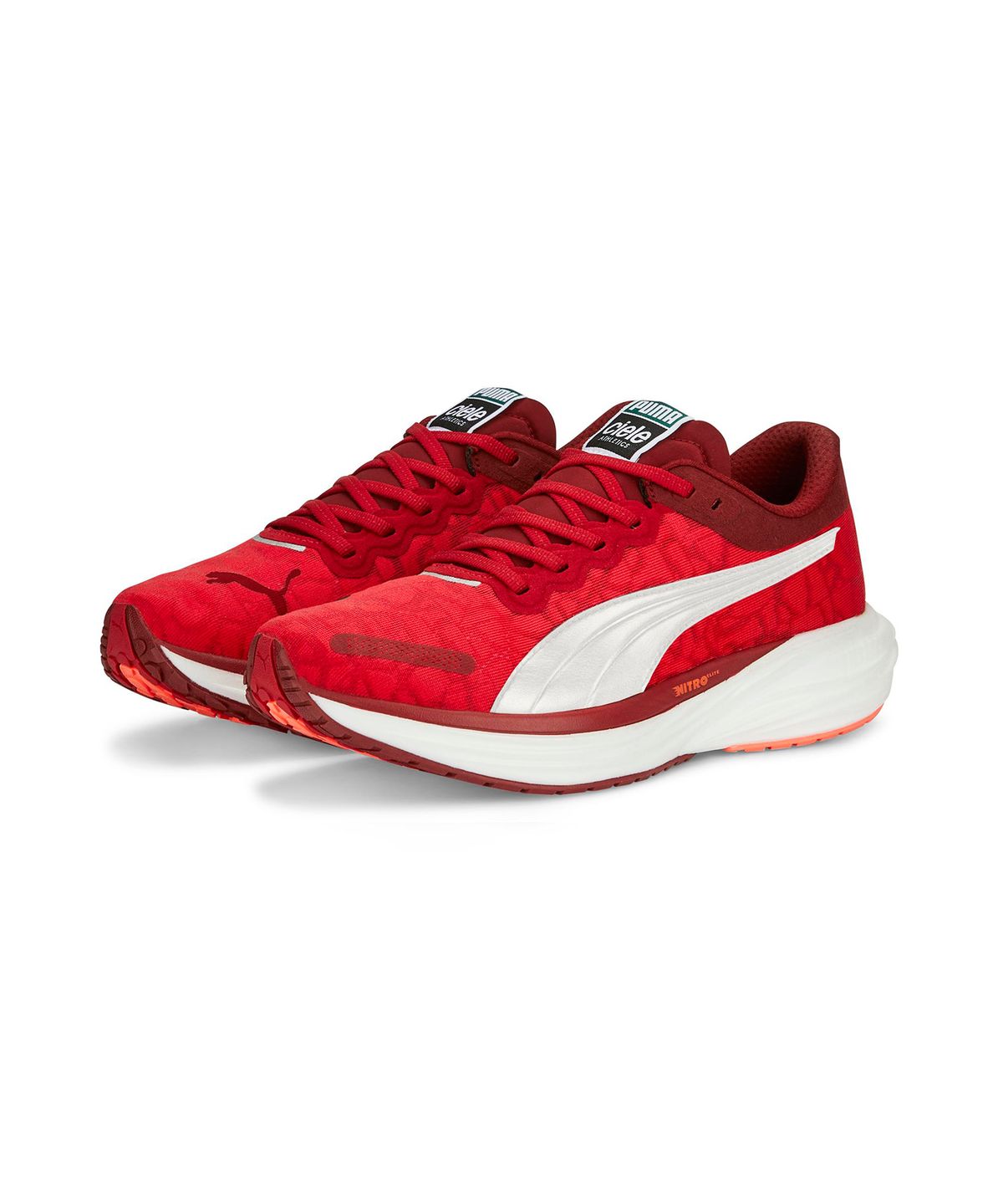 푸마(PUMA) 푸마Ⅹ씨엘르 디비에이트 나이트로 2 - 레드 / 378436-01