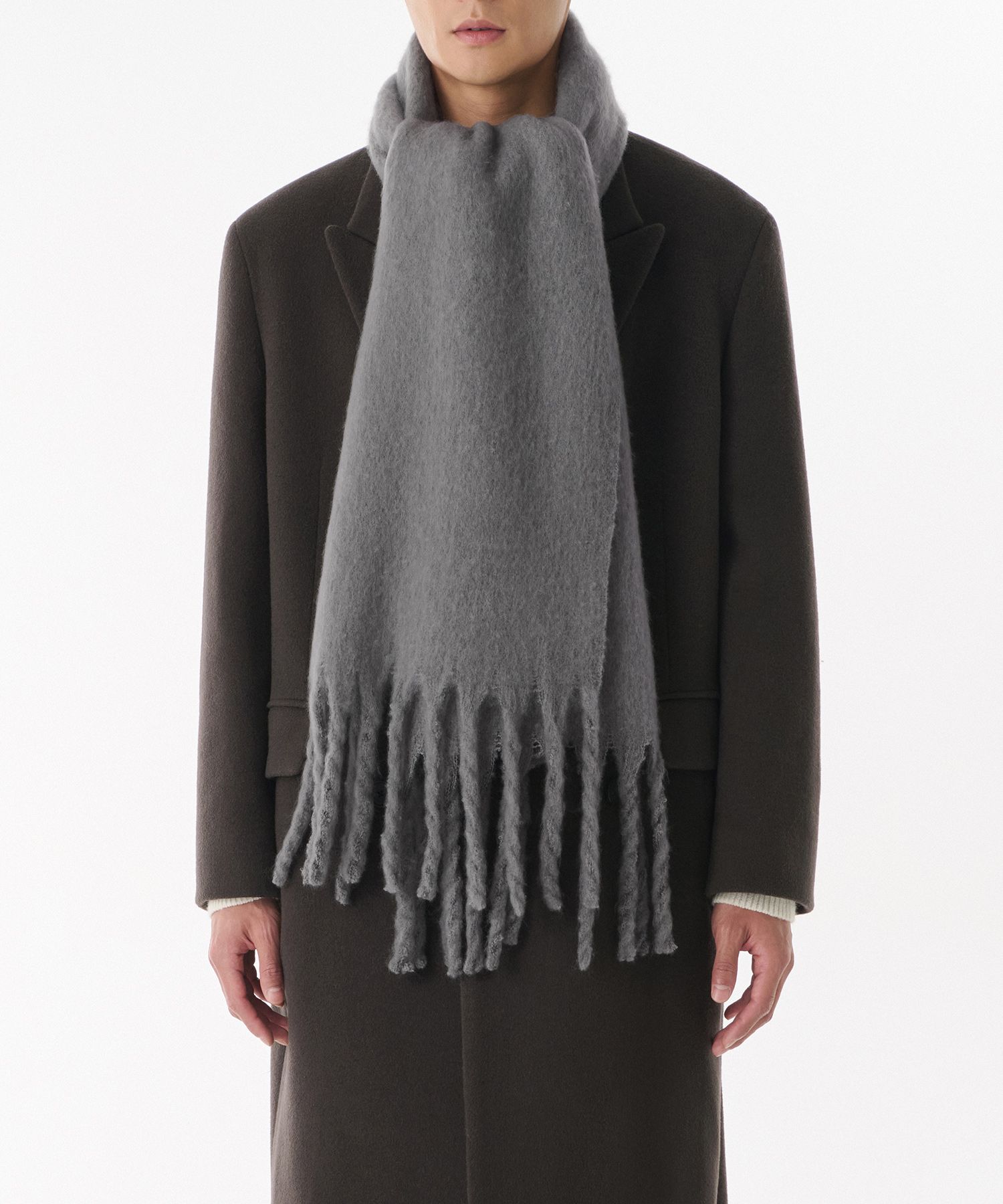 MUSINSA公式 | MUSINSA STANDARD フラッフィーボールドマフラー