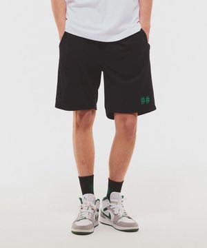 [48시간 특가] 테리 원턱 베이직 쇼츠(다크 네이비)