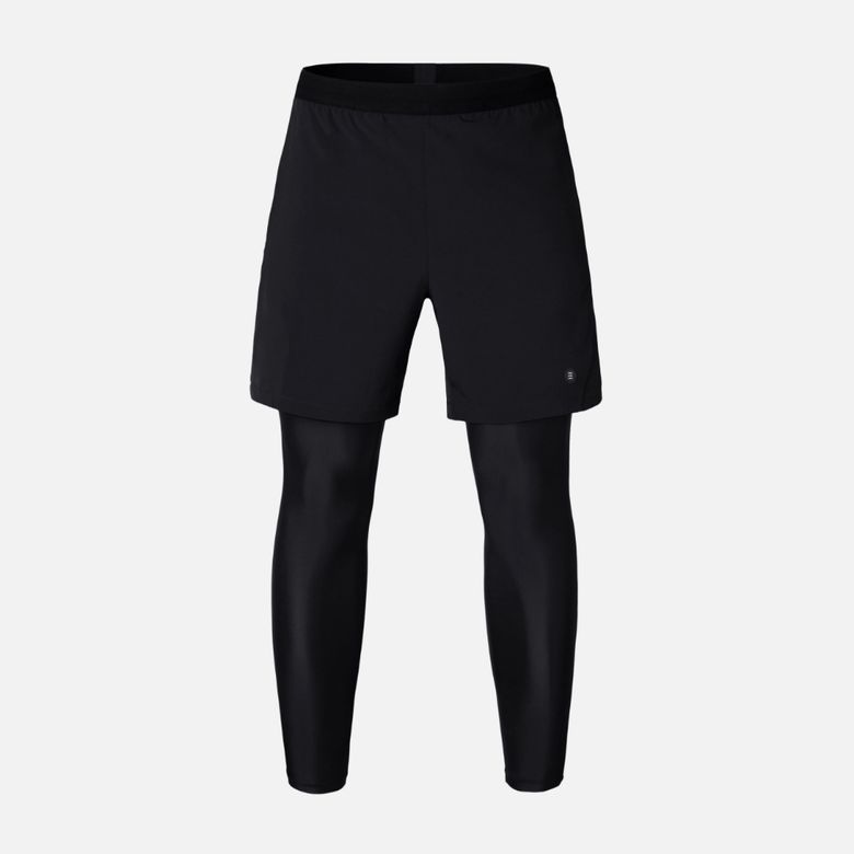 맨 에센셜 오션 9부 레깅스 쇼츠 블랙 (B3SMWLG002BLK)