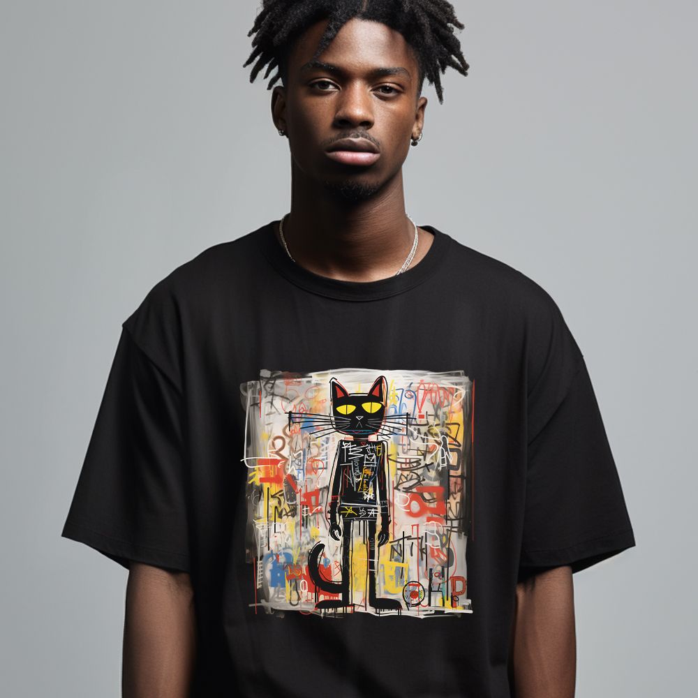OHP X HARMONIA Catsday Semi Over Short Sleeve T-Shirt (2 色) MUSINSA | OHP OHP x HARMONIA Cats Day no.2 semi-over short