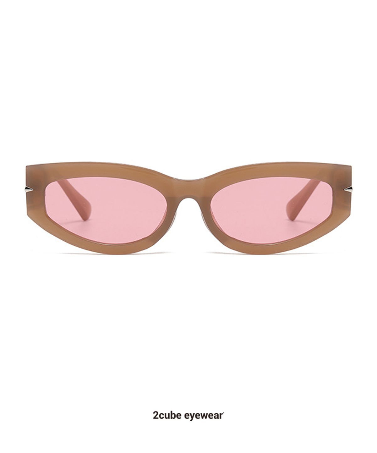 투큐브(2CUBE) SIde Clip(Brown)