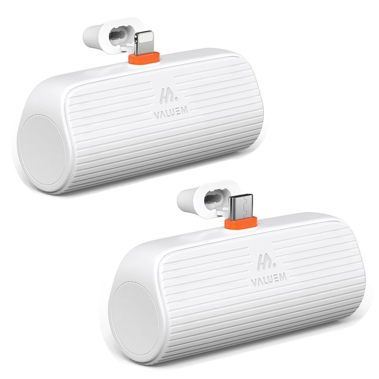 PD 20W 고속충전 미니 일체형 도킹형 보조배터리 5000mAh