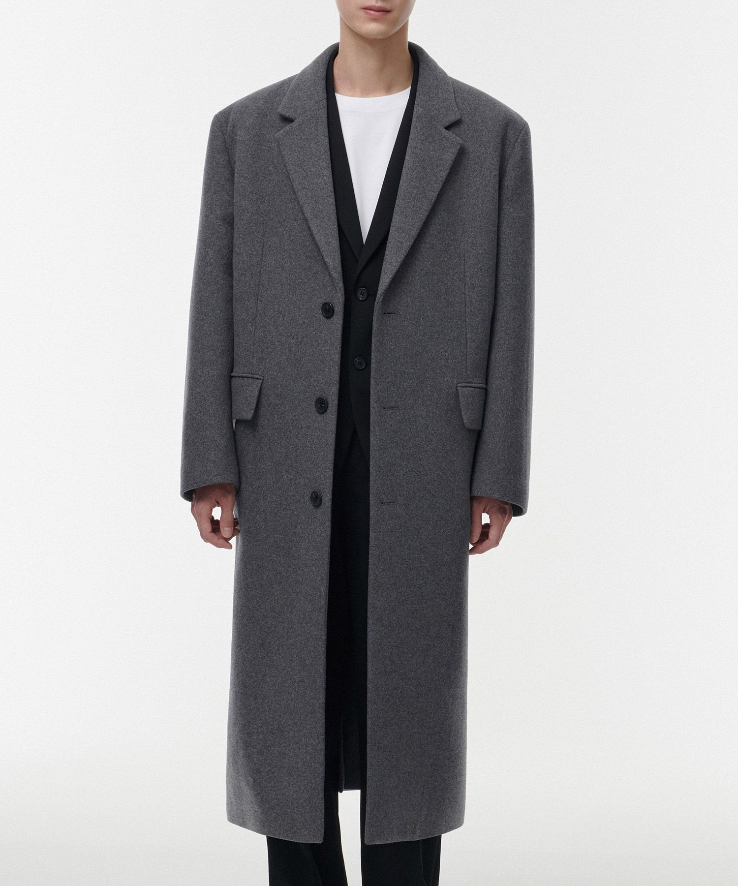 MUSINSA | MUSINSA STANDARD Wool Blend Big Daddy Single Maxi