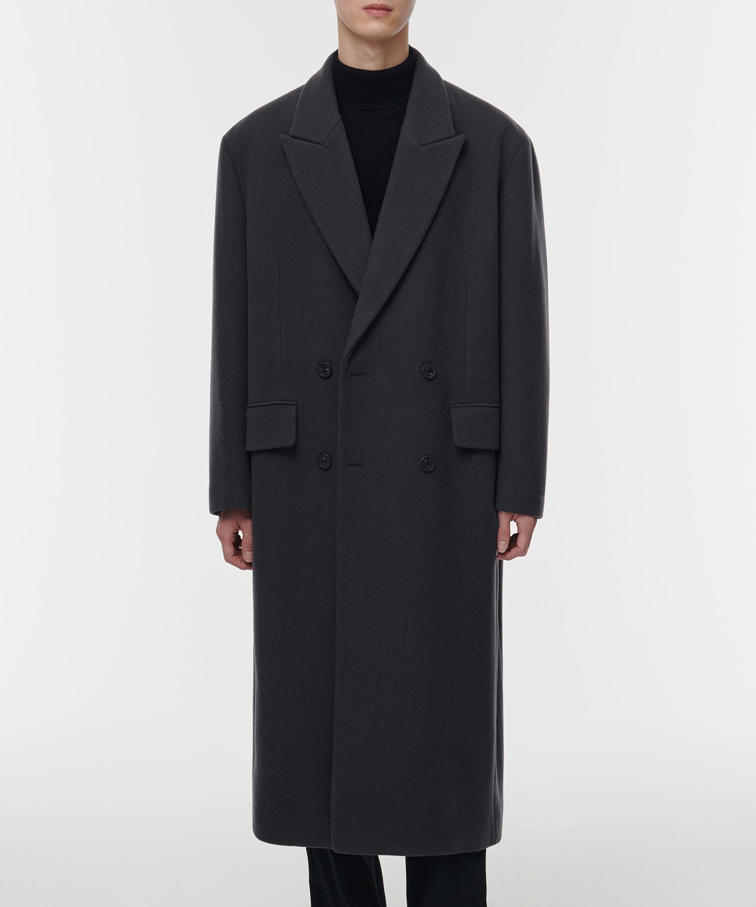 MUSINSA公式 | MUSINSA STANDARD ウールブレンドビッグダディダブル