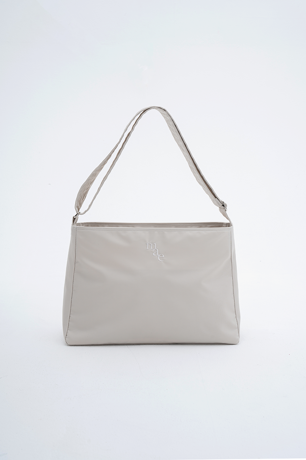 ★mucu and ebony★ Comfy Leather Bag _ Silver MUSINSA | MUCU AND EBONY Comfy Cross Bag Comfy Cross Warm Gray