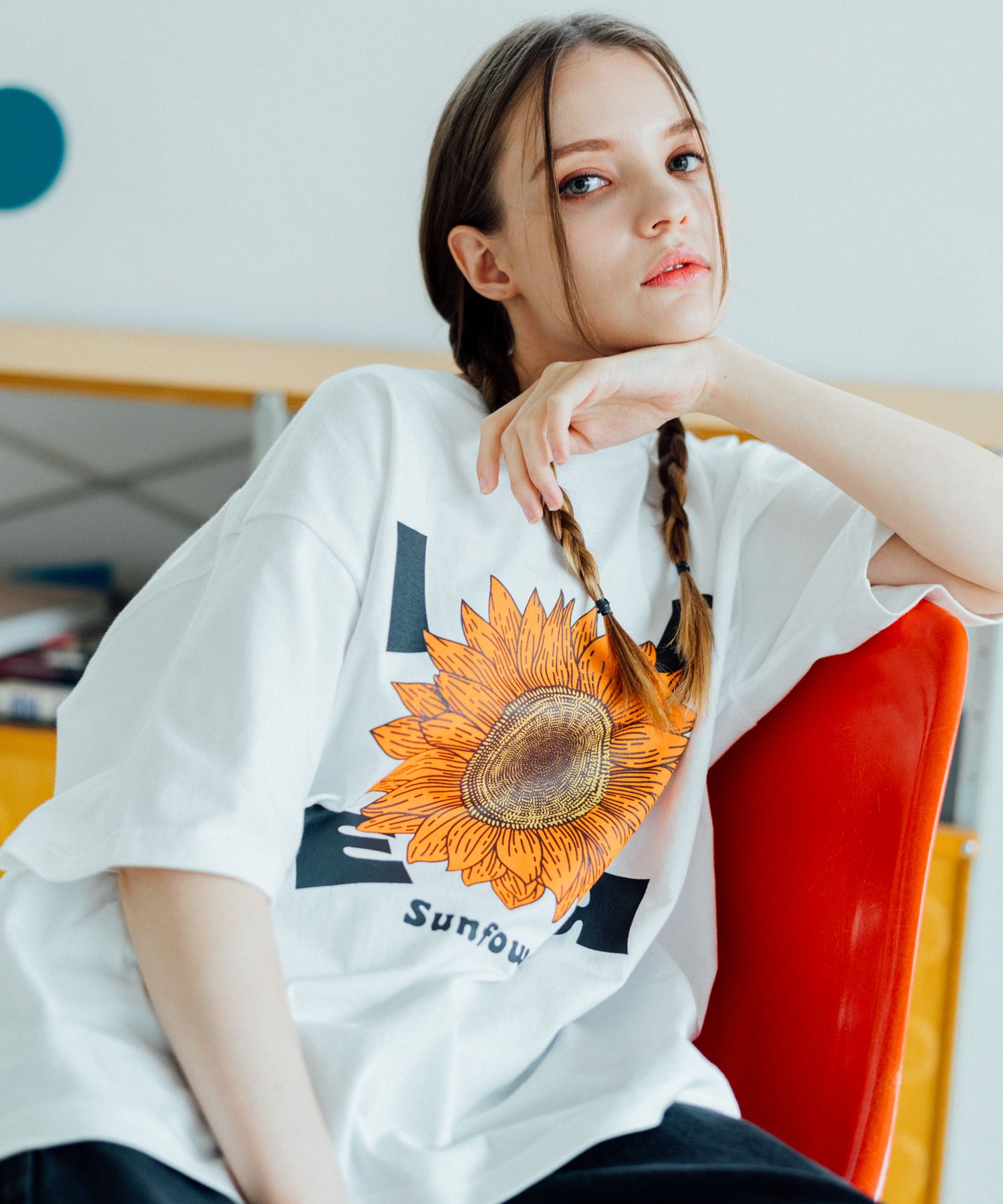 【SUNFLOWER】JAGGER TEE OFF-WHITE M Sunflower_Tee_White_1_7b99eb96