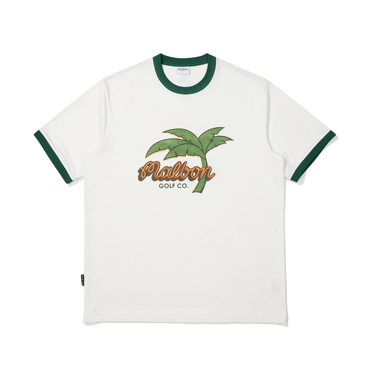 말본 골프(MALBON GOLF) 말본 팜 트리 라운드 티셔츠 GREEN (MAN)
