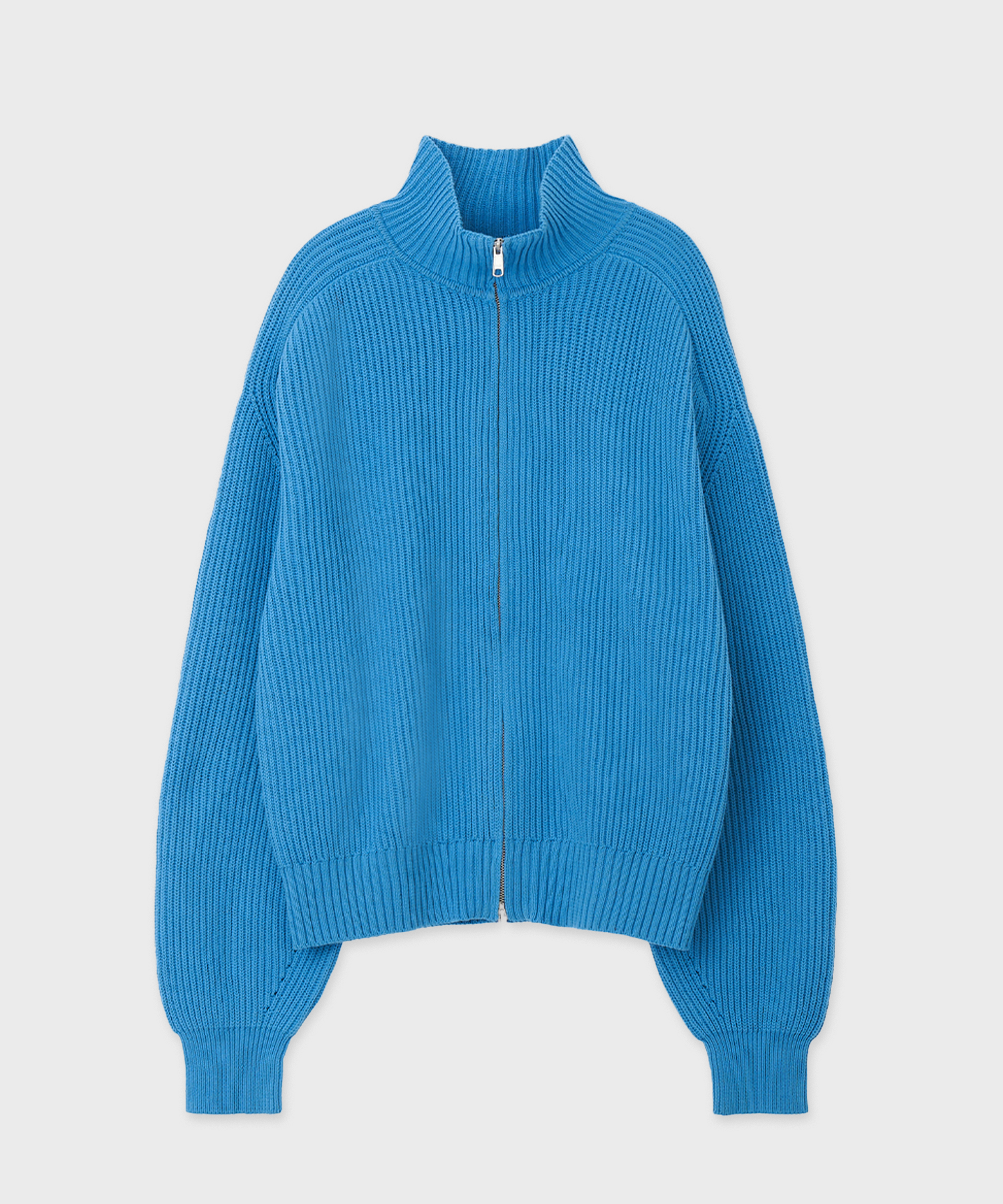 MUSINSA公式 | LMOOD ブルックハイネックニットジップアップ (3COLOR)