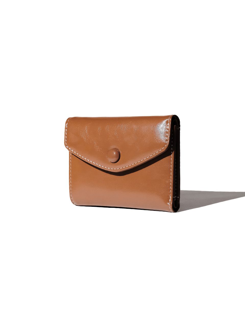 ★lemasque★ Dot Saddle Slim Mini Transit Card Wallet Cognac MUSINSA | LEMASQUE Dot Mini Half Wallet Bill Card Wallet