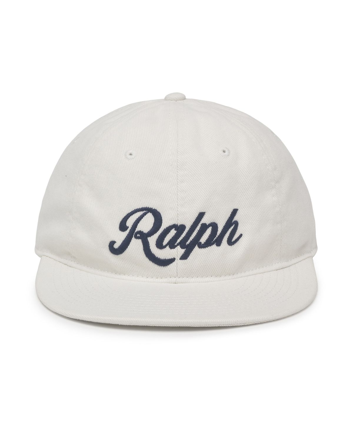 폴로 랄프 로렌(POLO RALPH LAUREN) 아플리케 트윌 볼 캡 - 화이트