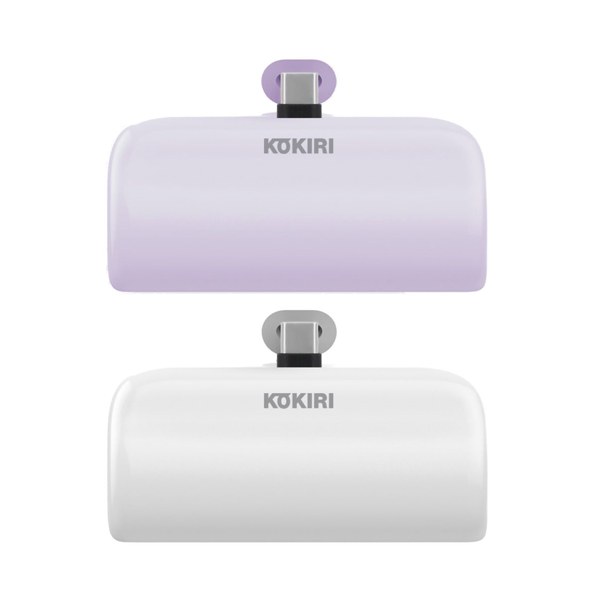 코끼리(KOKIRI) 5000mAh 미니 PD 고속 일체형 보조배터리 (C타입)