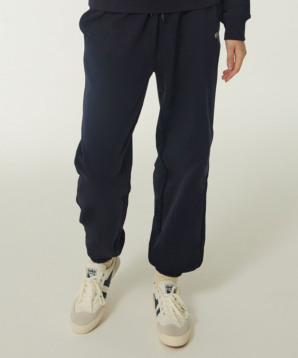 골라(GOLA) BIG LOGO SWEAT PANTS [NAVY]