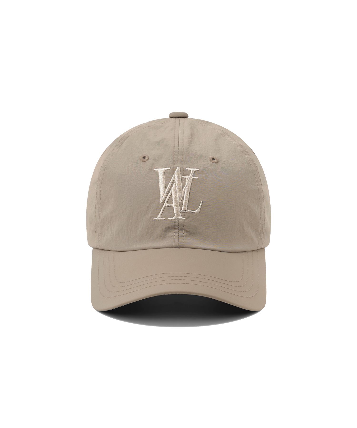 キャップ WOOALONG Signature Nylon Ball Cap BEIGE WL232WCA02UBEG MUSINSA公式 | WOOALONG Signature Nylon Ball Cap - BEIGE