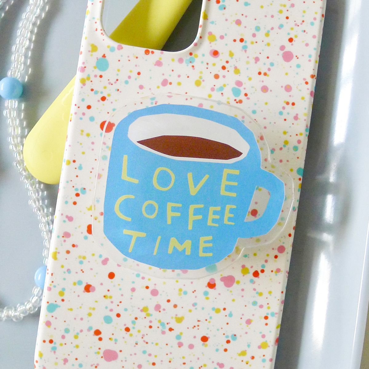 러브오낫(LOVE OR NOT) Love Coffee Time Griptok 그립톡