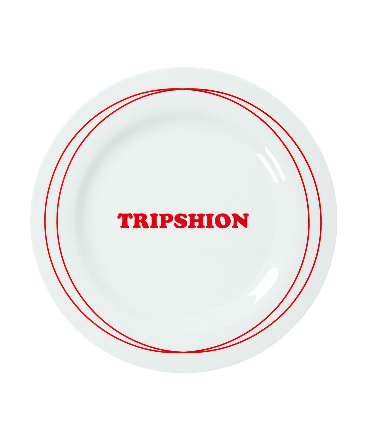 트립션(TRIPSHION) CIRCLE CROSSING OVER DINNER PLATE