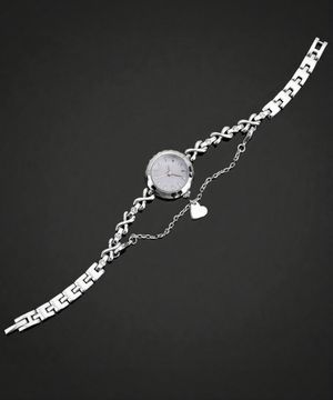 스와로브스키 스톤 사용 레이어드 팔찌 시계