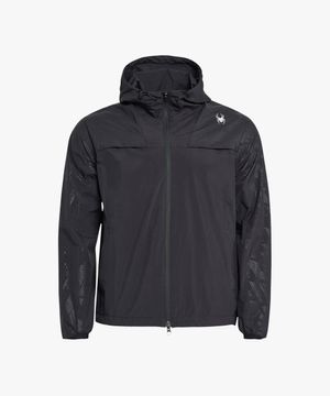 공용 러닝 프로웹 후드 바람막이 자켓 SPHFCNJK231UBLK