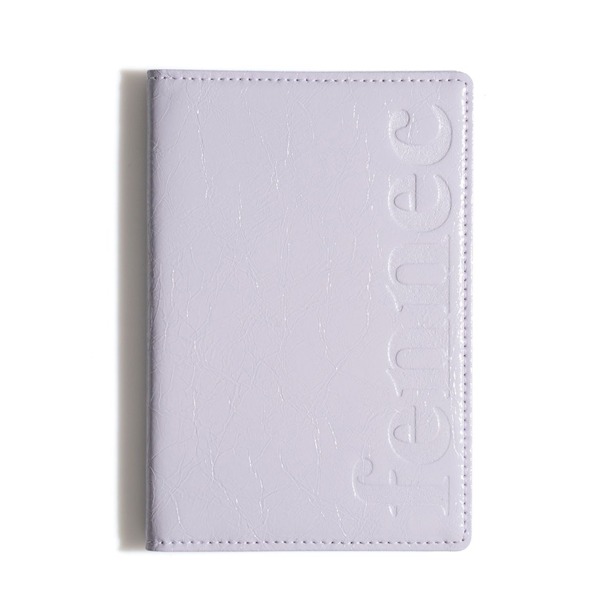 페넥(FENNEC) CRINKLE PASSPORT CASE - FOG LAVENDER