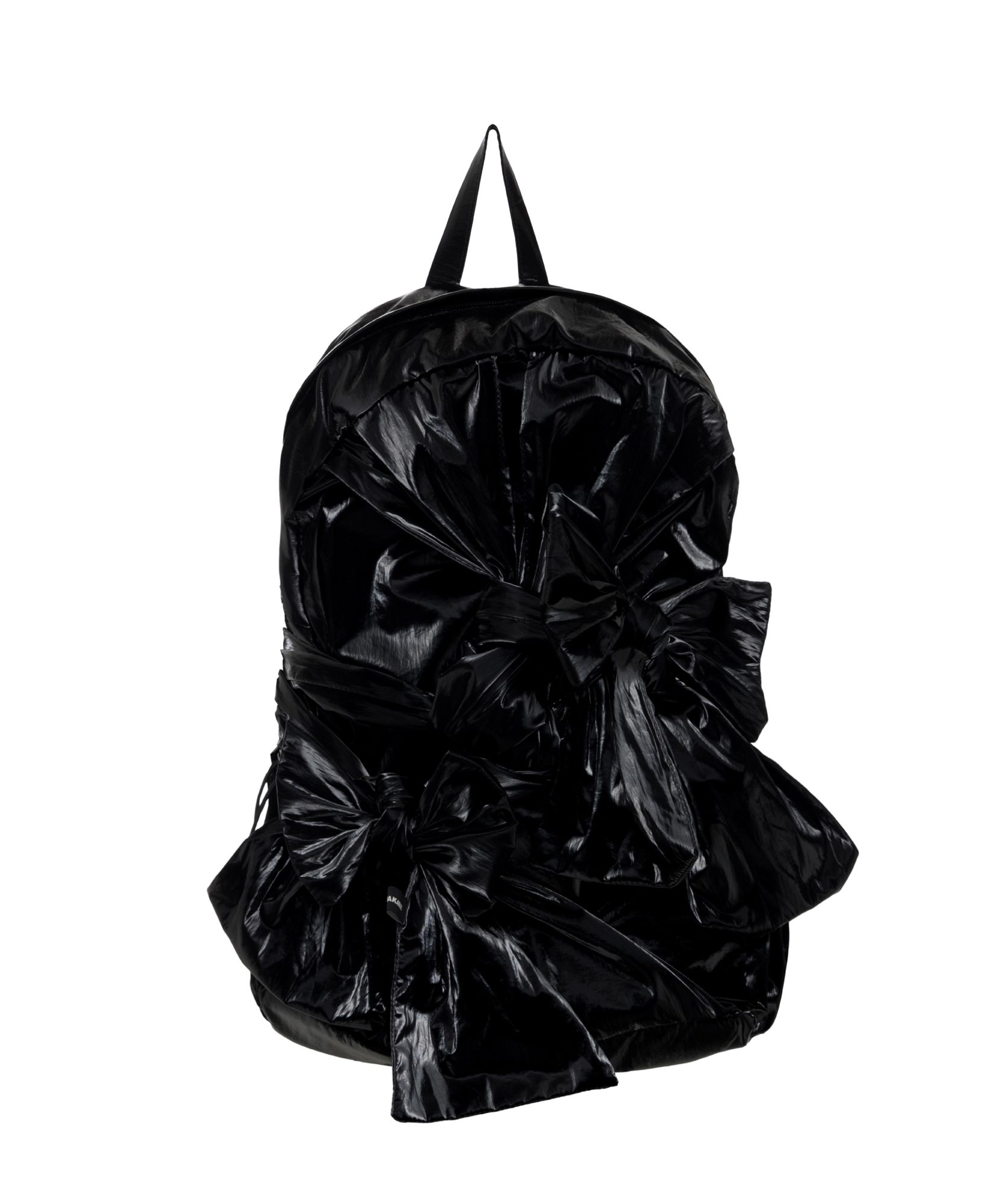 バックパック・リュック [IUGAMAKARAS] Knotted Backpack MUSINSA公式 | IUGAMAKARAS Knotted Backpack v2 (Glossy-Black)