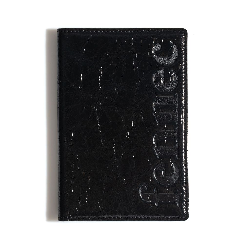 MUSINSA | fennec CRINKLE PASSPORT CASE - BLACK