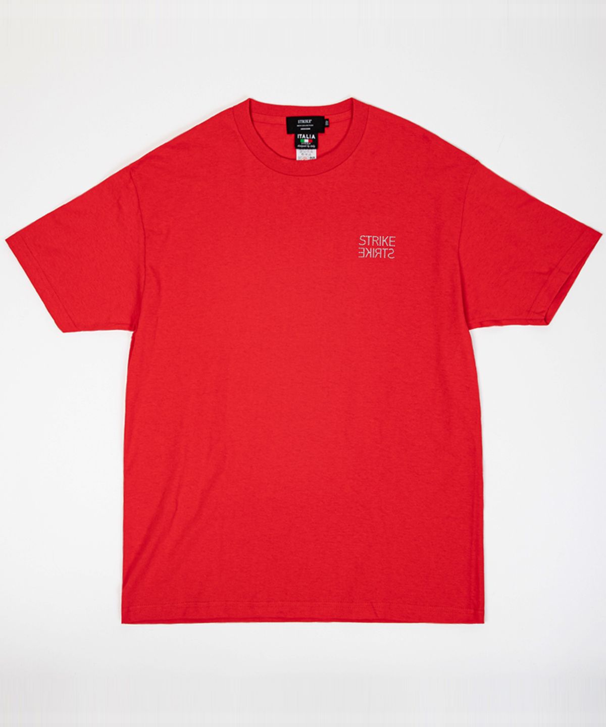 스트라이크(STRIKE) Stud Reversal Logo Regular T-Shirt (RED)