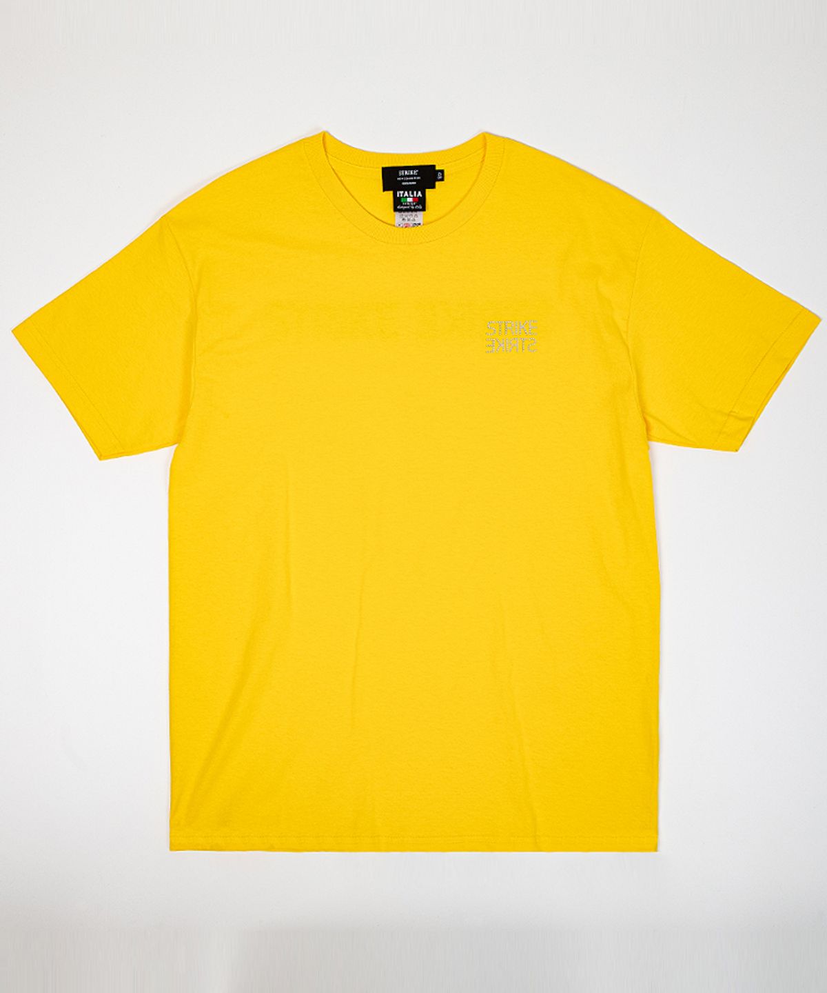 스트라이크(STRIKE) Stud Reversal Logo Regular T-Shirt (YELLOW)