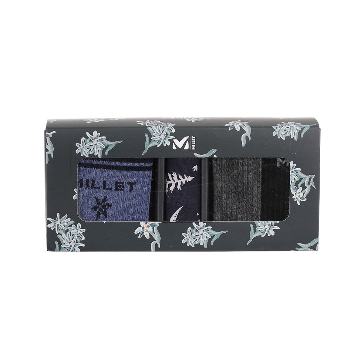 밀레(MILLET) 등산2족 스카프 선물세트_MXSXO911