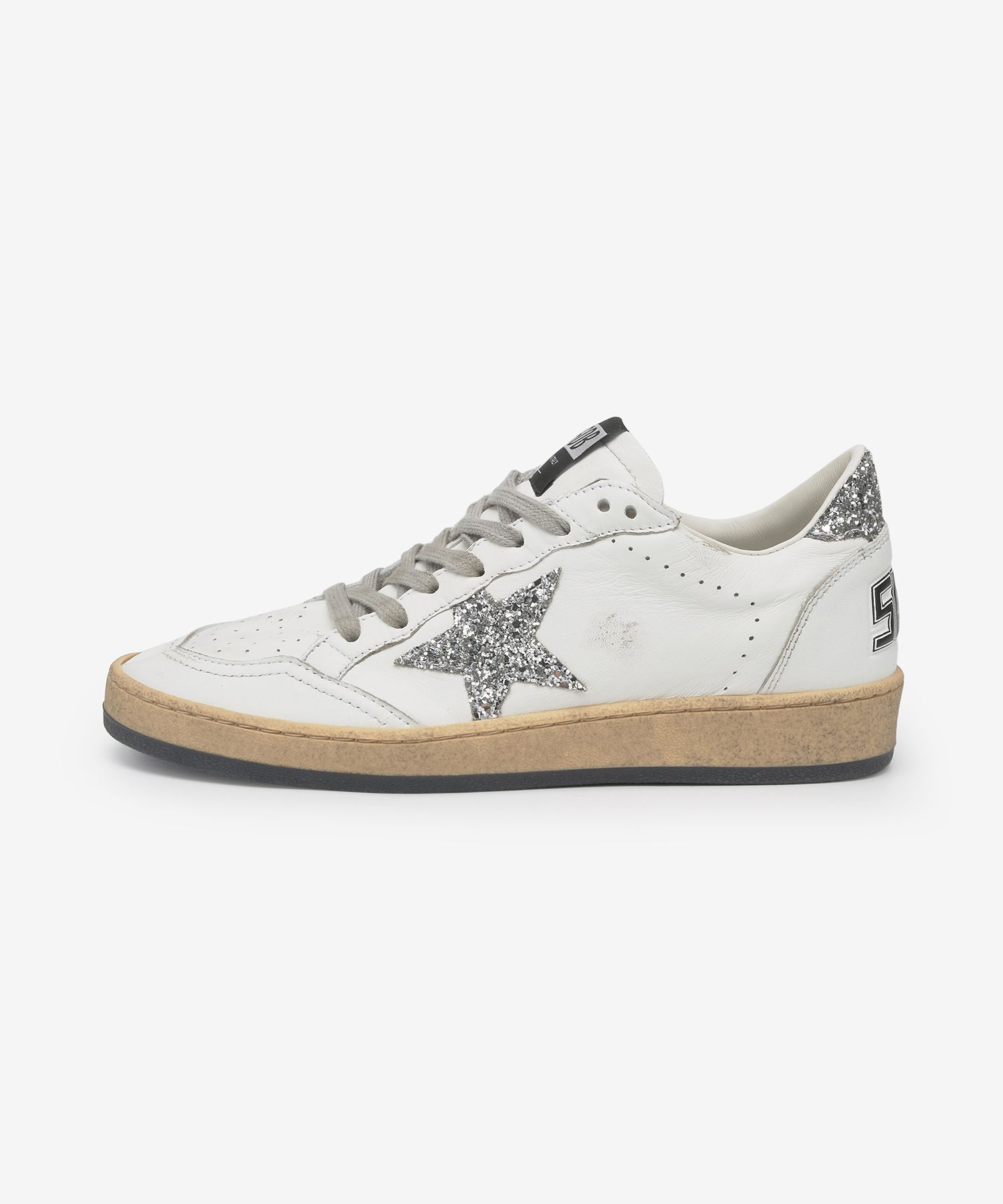MUSINSA公式 | GOLDEN GOOSE 女性ボルスタグリッタースニーカー 