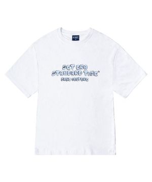 CARTOON 반팔 티셔츠 - WHITE