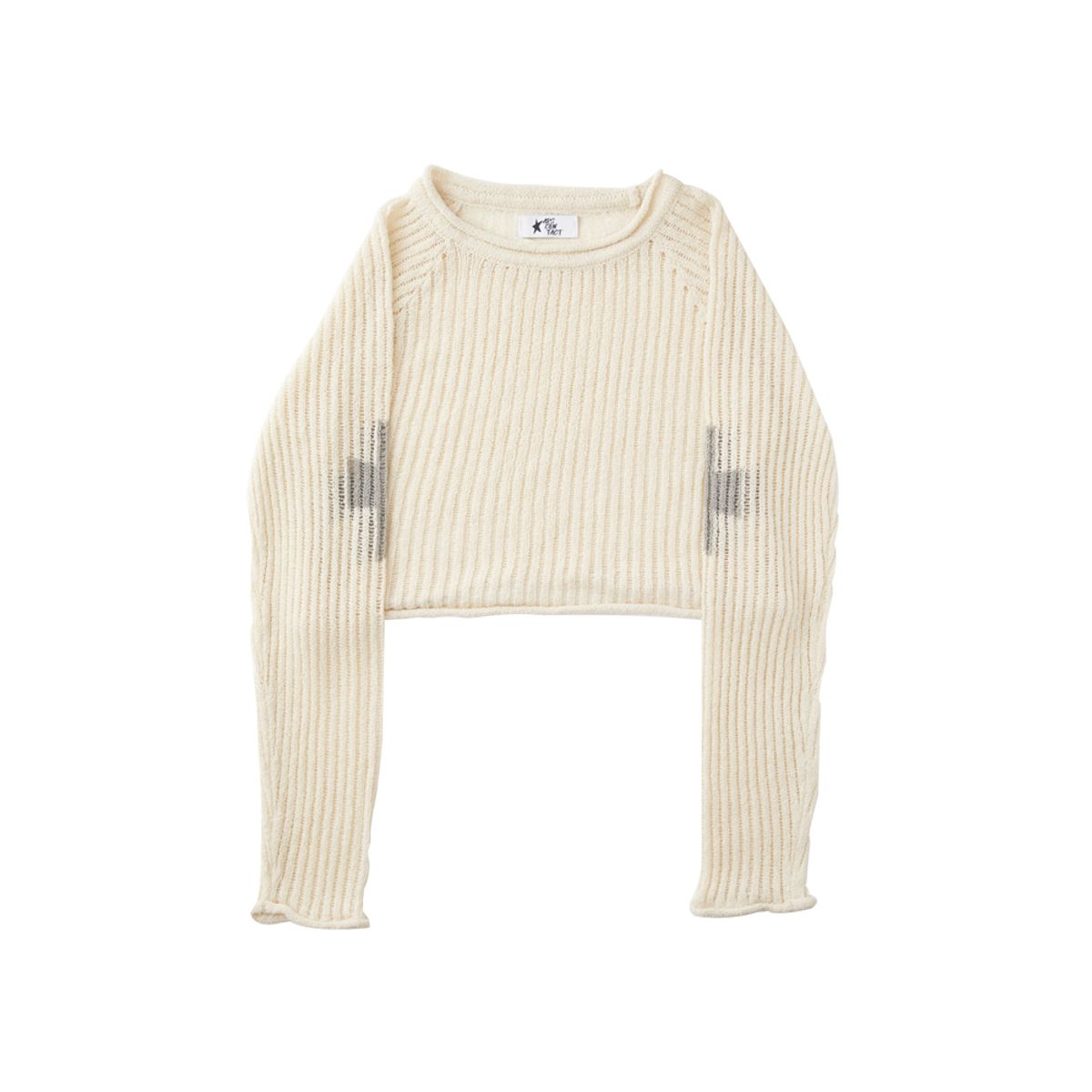 콘스트(CONST) AC Cut-off Knits, Ivory