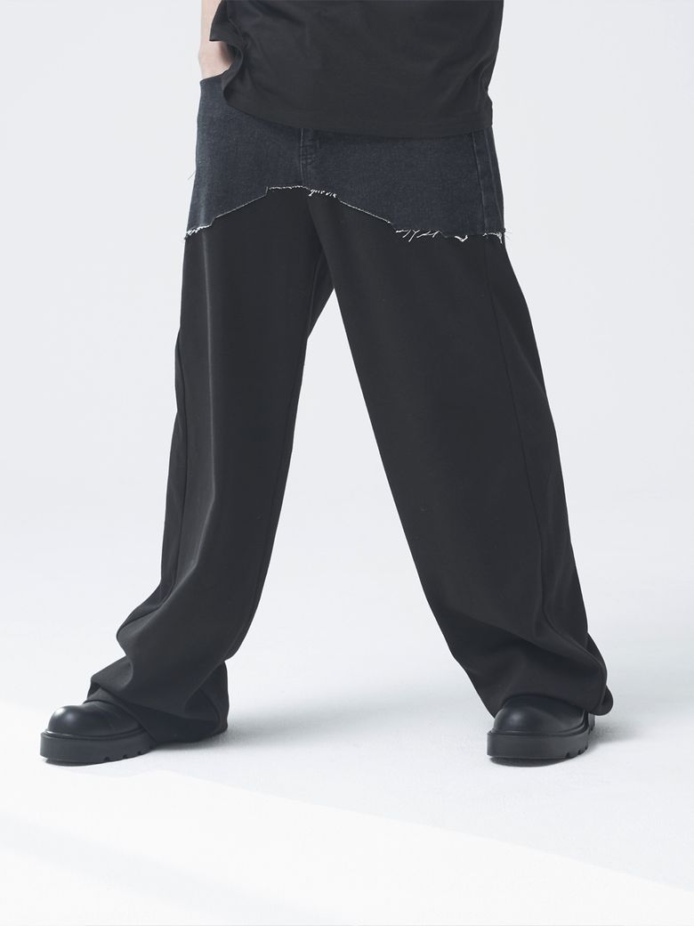 DENIM +_BLACK & BLACK