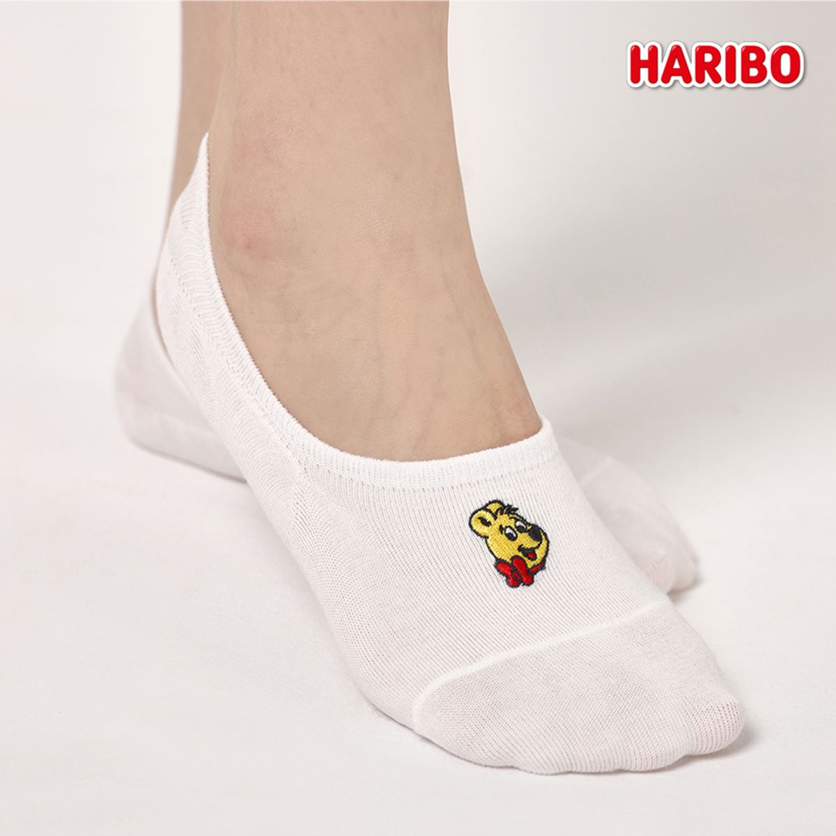 하리보(HARIBO) [SET] 골드베어 덧신 5P (여성용)