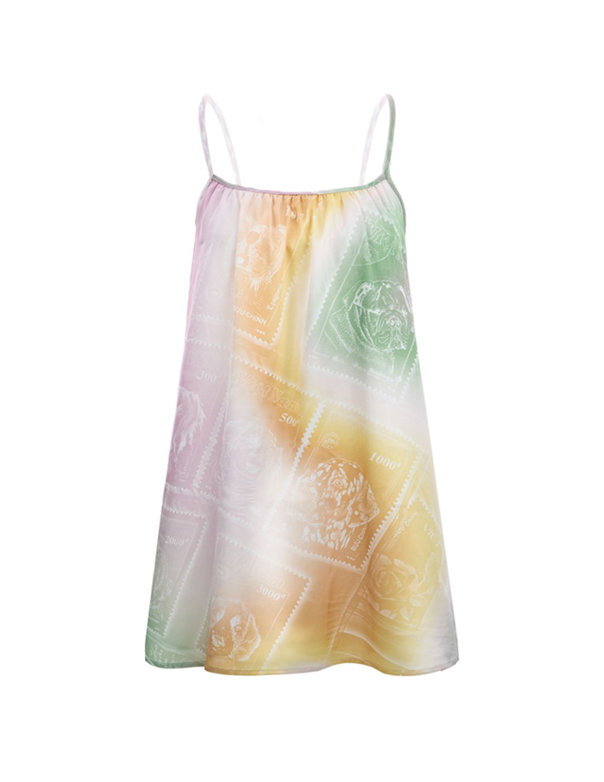 신스레터스(SHINS LETTERS) Puppy Stamps Dress