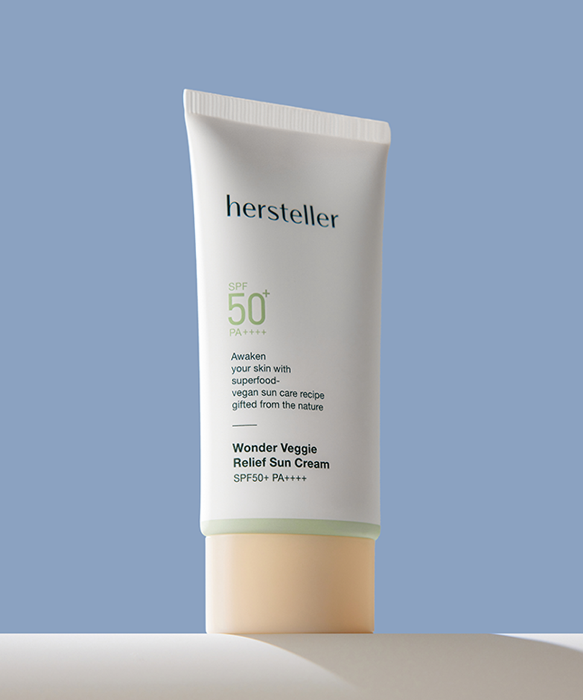 허스텔러(HERSTELLER) 원더 베지 릴리프 선크림 SPF50+ PA++++ 50ml