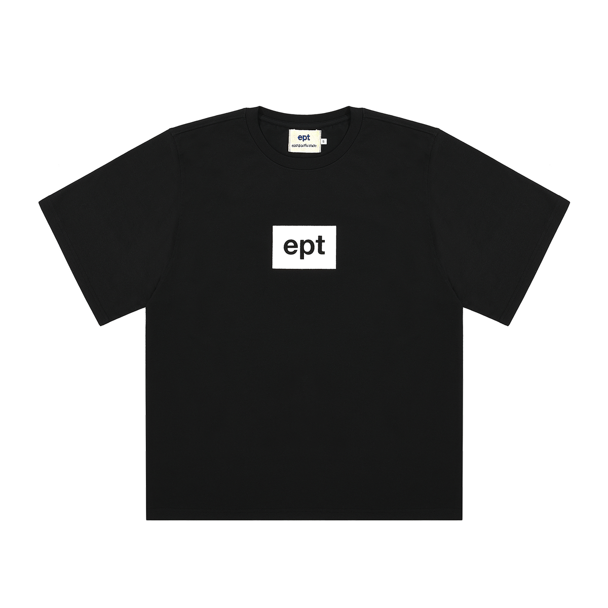 이피티(EPT) FRONT BOX LOGO T-SHIRT (BLACK)