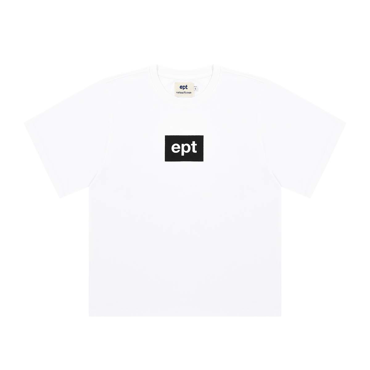 이피티(EPT) FRONT BOX LOGO T-SHIRT (WHITE)