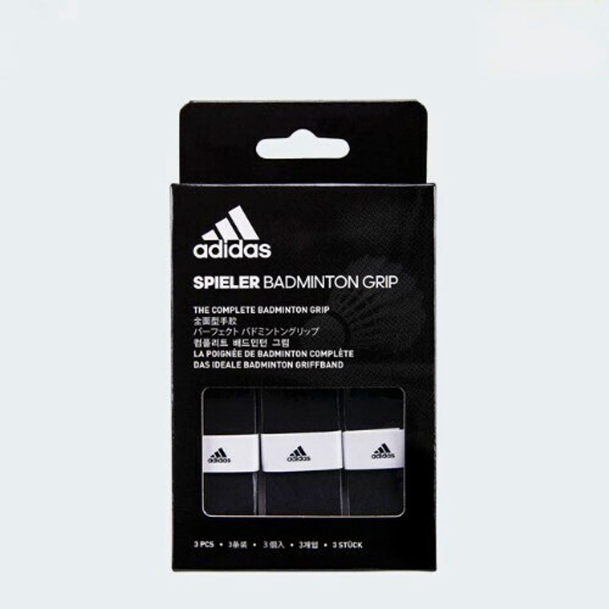 아디다스 배드민턴(ADIDAS BADMINTON) 배드민턴용품 sipeler 오버그립 (YELLOW & BLACK) 2PACK GR710301/GR710307