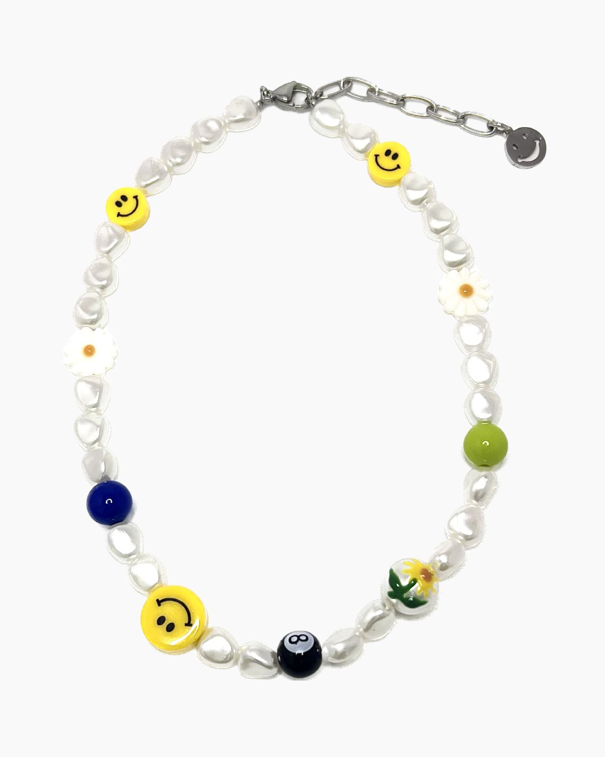 셉텐벌5(SEPTEMBER5) Multi pearl biz necklace no.2