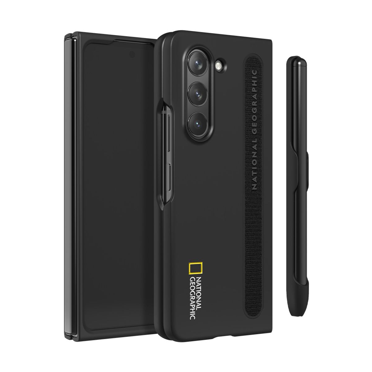 내셔널지오그래픽 모바일(NATIONAL GEOGRAPHIC MOBILE) 갤럭시Z폴드5 슬림핏 케이스 with S펜 홀더 케이스