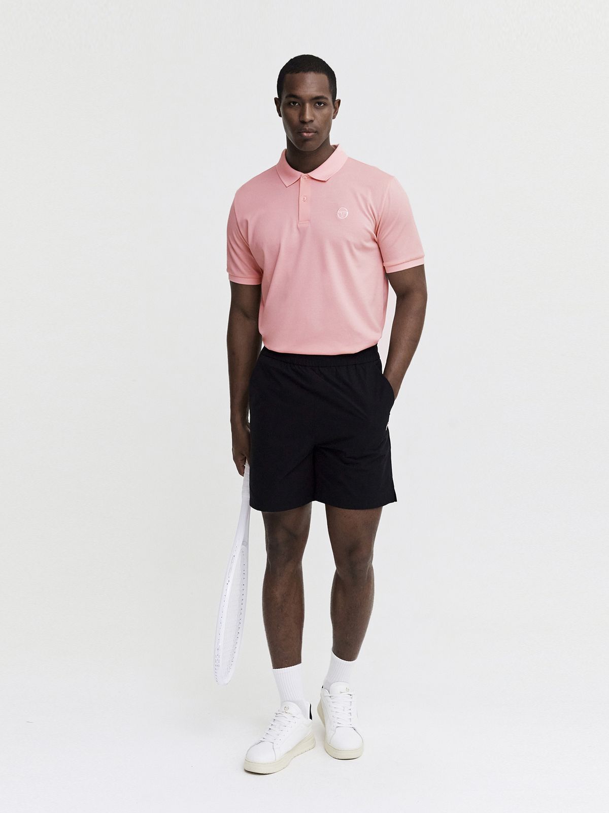 세르지오 타키니(SERGIO TACCHINI) M 클래식 CP 반팔 폴로셔츠 (L.Pink)