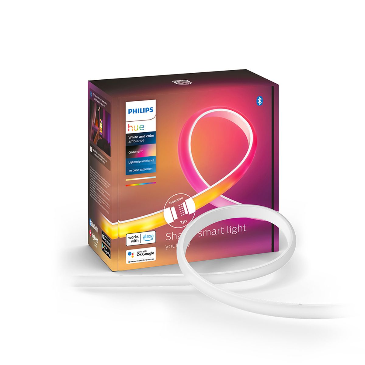 필립스 휴(PHILIPS HUE) 휴 그라디언트 라이트스트립 익스텐션 1M