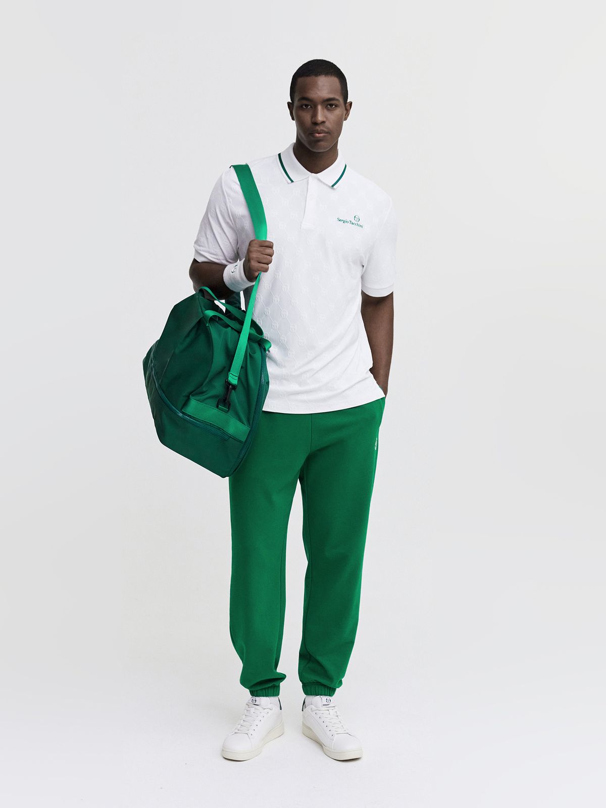 세르지오 타키니(SERGIO TACCHINI) M 모던 CP 조거 팬츠 (Green)