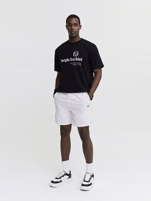 M 모던 CP 로고 라운드넥 반팔 맨투맨